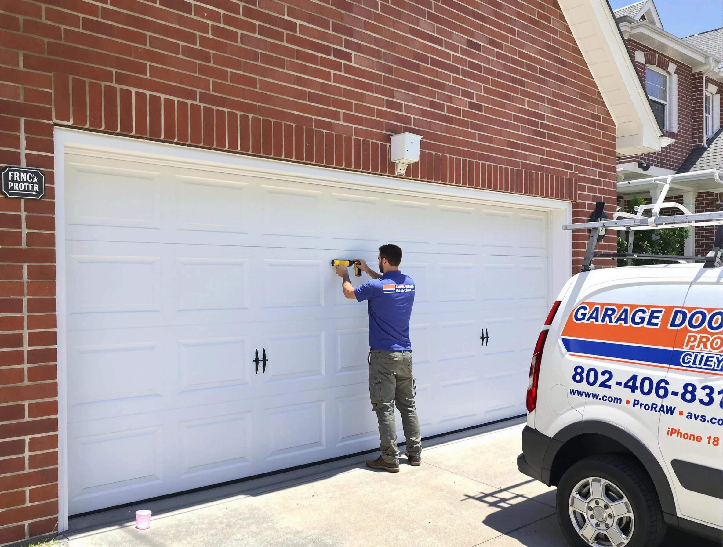 Local garage door repair service by Dallas Garage Door Repair in Dallas