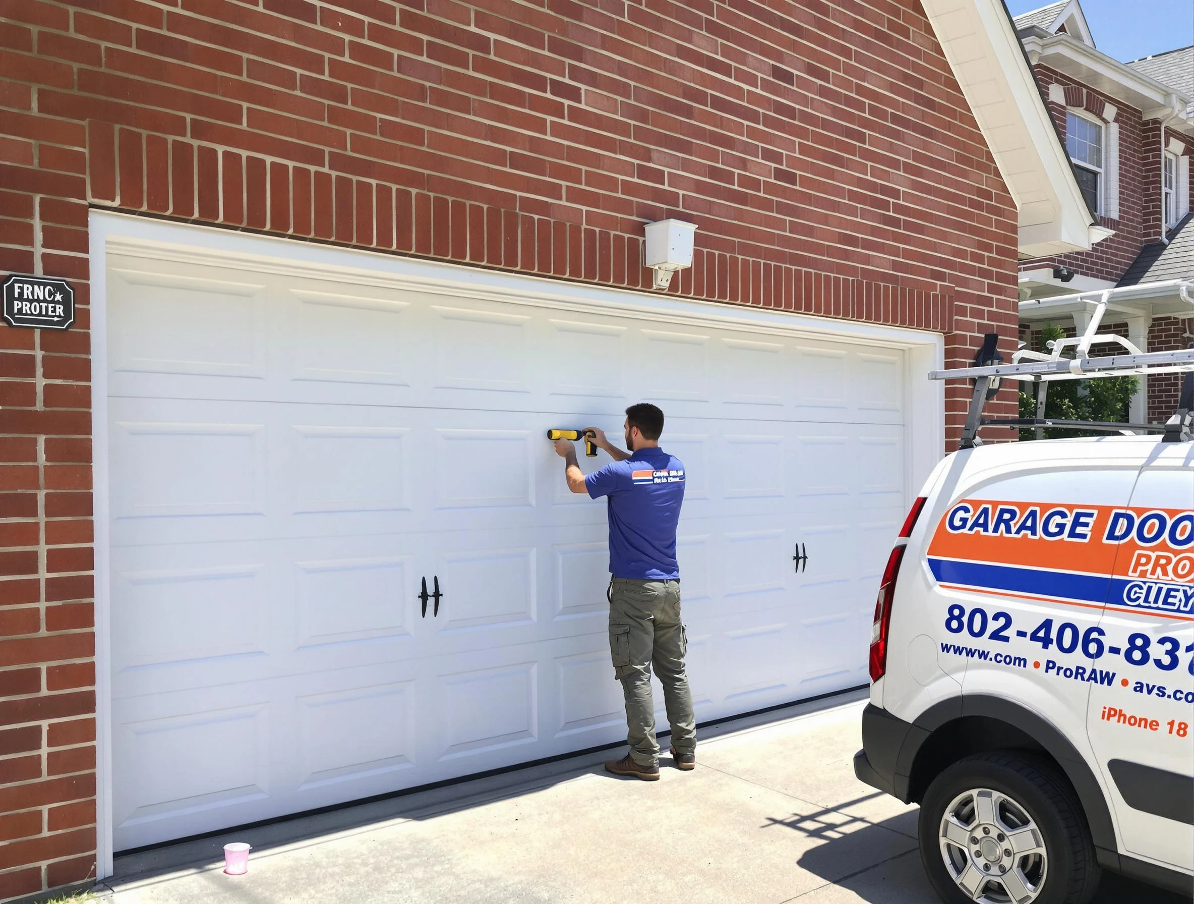 Local garage door repair service by Dallas Garage Door Repair in Dallas