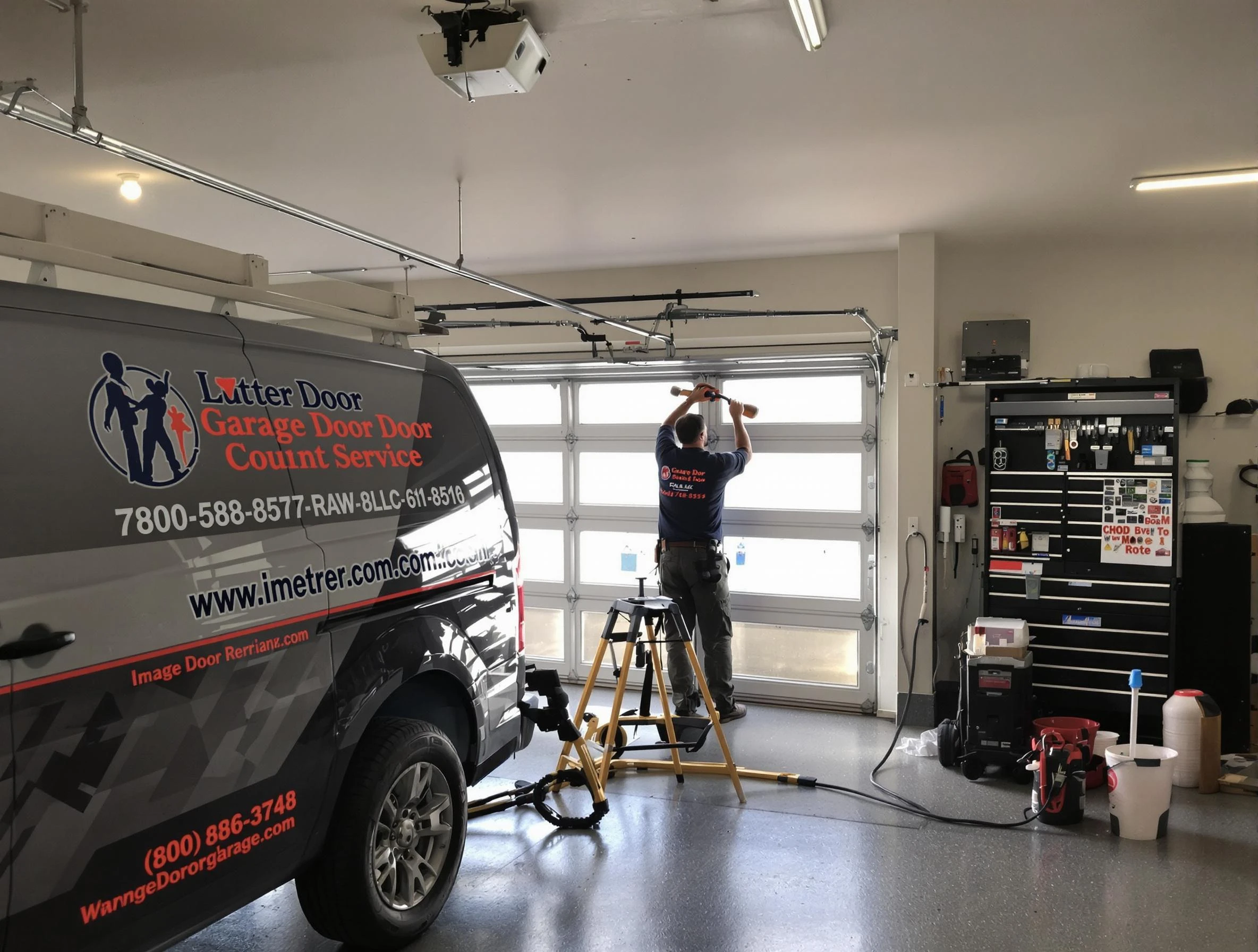 Dallas Garage Door Repair rapid response team performing same-day repair in Dallas